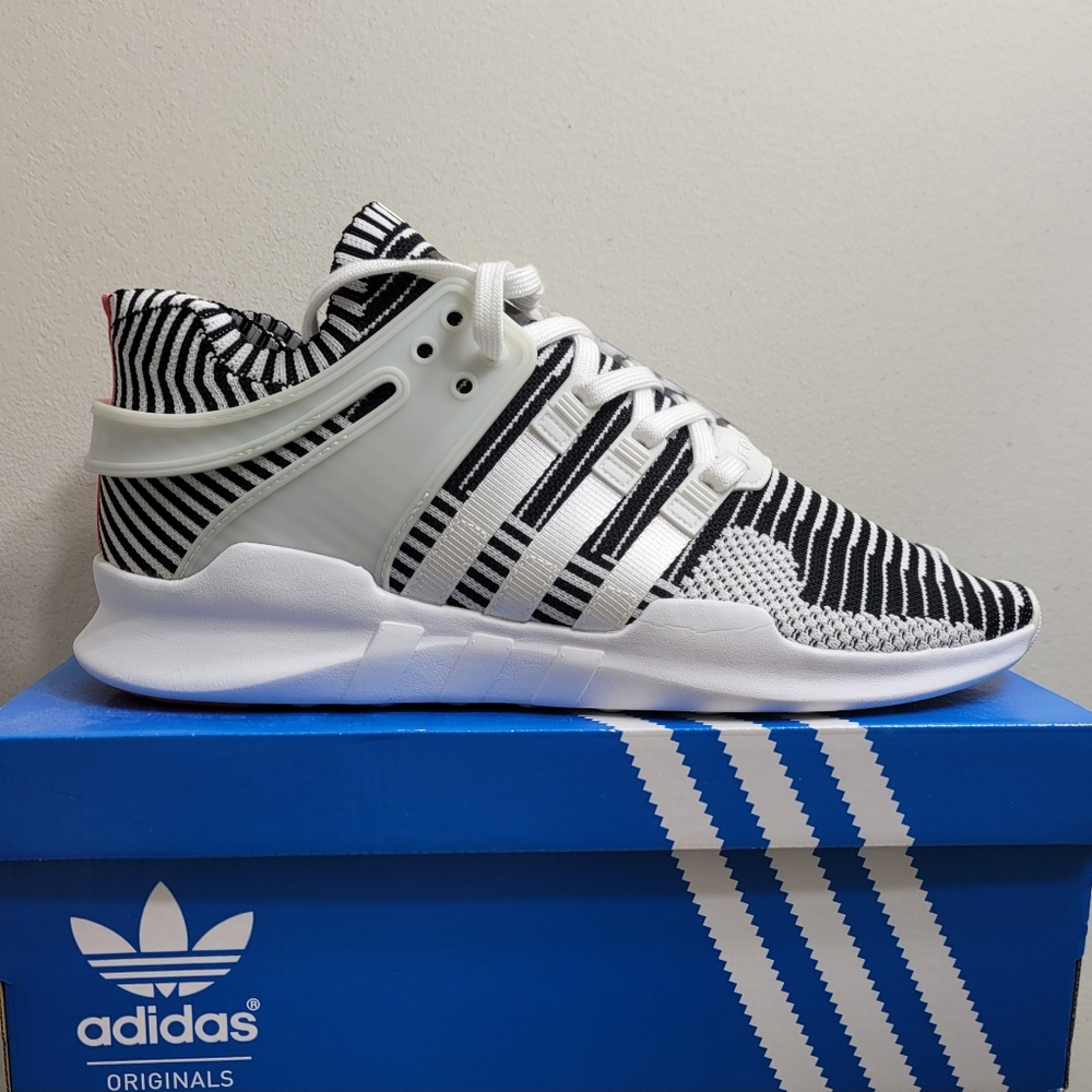 Adidas EQT Support ADV Primeknit Zebra Size 12